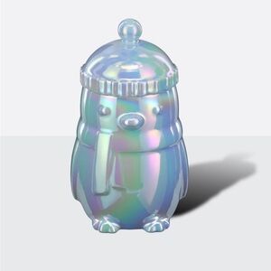 Brand New 2025 Starbucks Iridescent Penguin Mug with Lid. Lid is sealed!